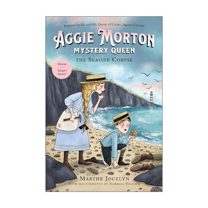 英文原版 Aggie Morton Mystery Queen 04 The Seaside Corpse 谜案女王04 海边的尸体 儿童侦探推理小说 进口英语原版书籍