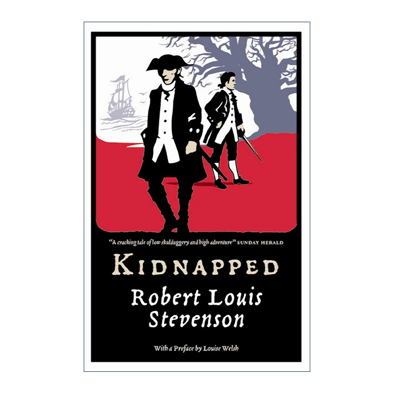 英文原版 Kidnapped 诱拐 罗伯特·史蒂文森经典小说 英文版 进口英语原版书籍