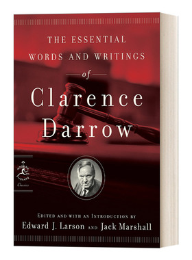 英文原版 The Essential Words and Writings of Clarence Darrow 克拉伦斯达罗的基本词汇和著作 兰登书屋现代图书馆 进口书