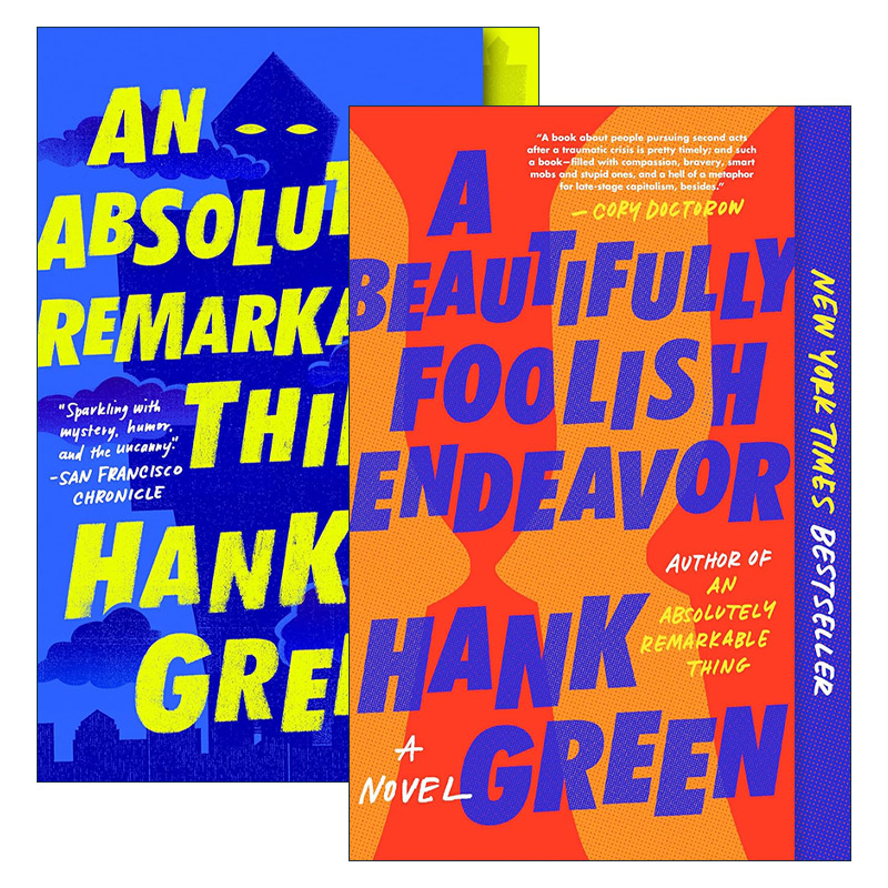 英文原版 The Carls 卡尔之手系列2册 Hank Green 科幻小说 英文版 进口英语原版书籍