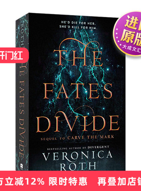 英文原版 The Fates Divide 死亡刻痕2 维罗尼卡·罗斯 分歧者系列作者 英版 英文版 进口英语原版书籍