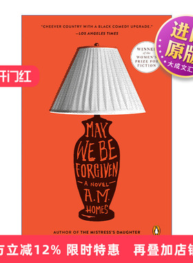 英文原版 May We Be Forgiven 愿我们可以被原谅 A. M. Homes 英文版 进口英语原版书籍