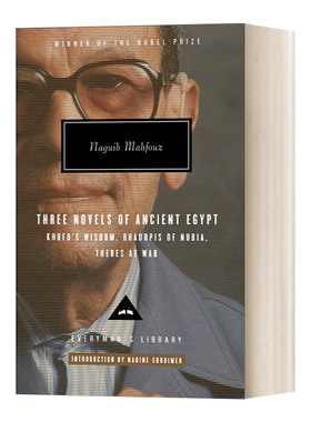 英文原版 Three Novels of Ancient Egypt 古埃及三本小说 Naguib Mahfouz纳吉布·马哈富兹 人人图书馆当代经典系列 精装 进口书