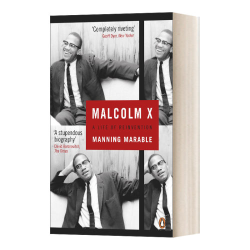 英文原版 Malcolm X 马尔科姆 X 重塑人生 人物传记 英文版 进口英语原版书籍