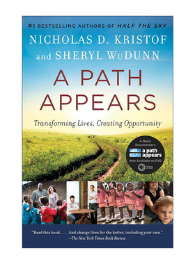 英文原版 A Path Appears 走的人多了，就有了路 普利策新闻奖得主讲述微小的个人也能让世界更美好 Nicholas D. Kristof 英文版