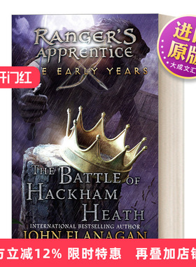 英文原版 The Battle of Hackham Heath Ranger's Apprentice The Early Years 02 皇家骑士 早年系列2 哈克汉姆希思战役 英文版