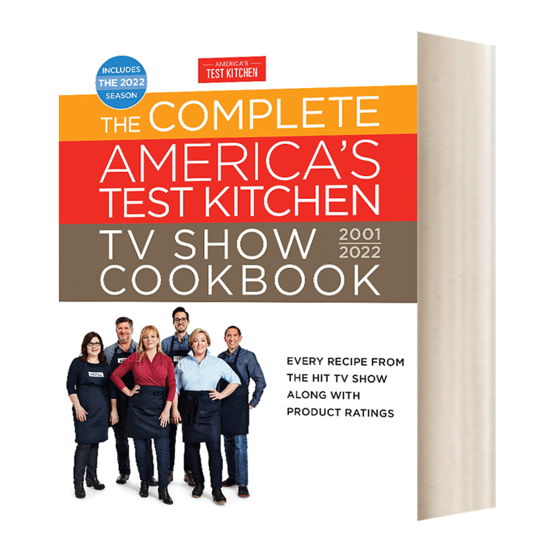英文原版 The Complete America's Test Kitchen TV Show Cookbook 2001–2022 美国试验厨房电视节目完整食谱 英文版 进口英语原