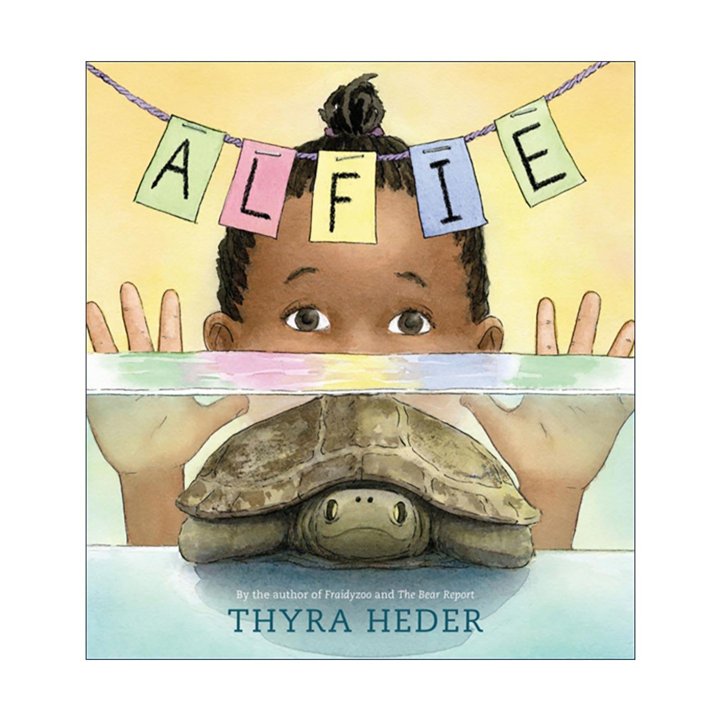 英文原版 Alfie The Turtle That Disappeared 阿尔菲 消失的乌龟 ALA优秀童书 儿童精装绘本 Thyra Heder英文版 进口英语原版书籍