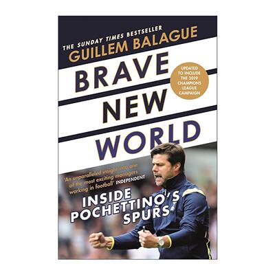 英文原版 Brave New World 勇敢新世界 波切蒂诺执教热刺的内幕 足球人物传记 Guillem Balague 英文版 进口英语原版书籍