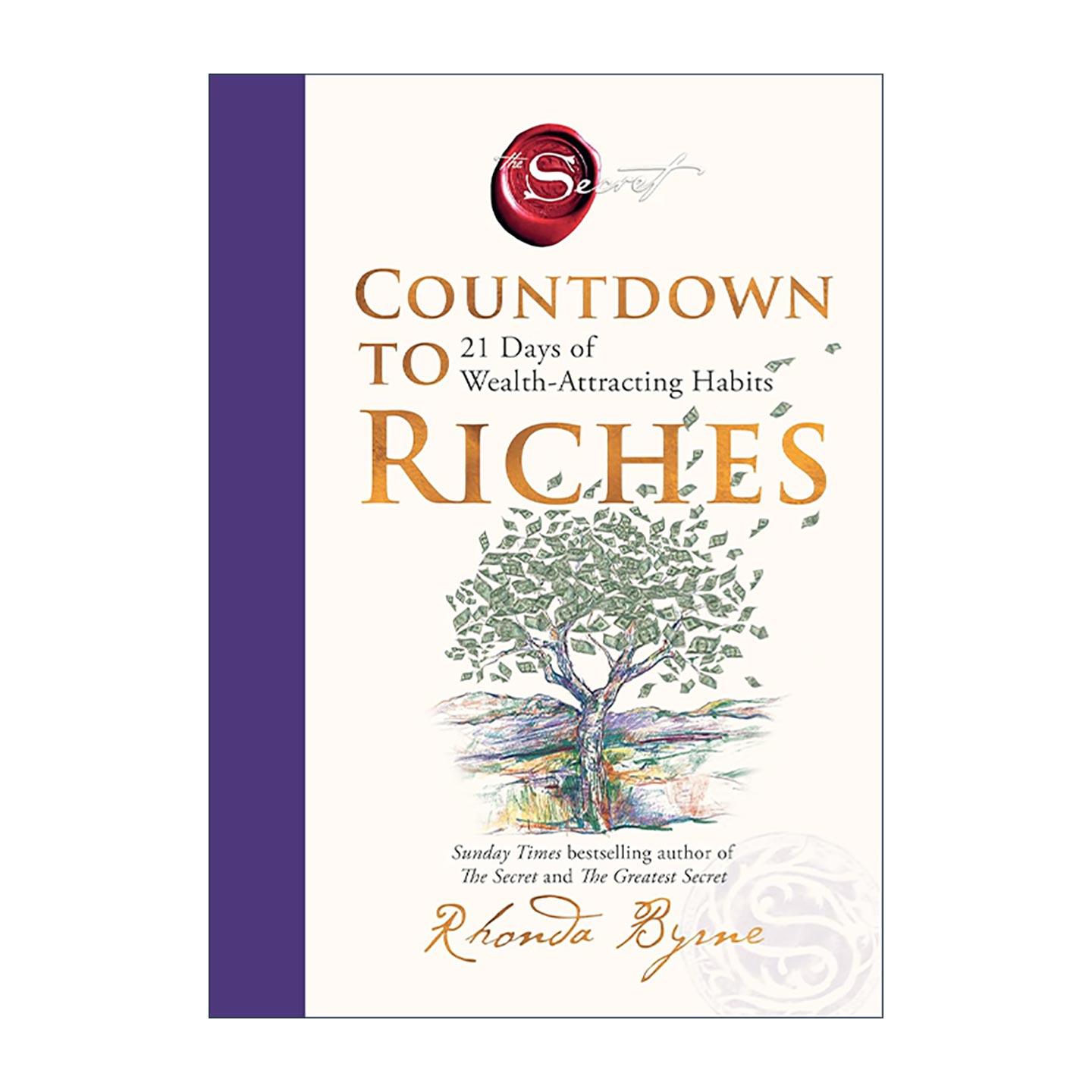 英文原版 Countdown to Riches 朗达拜恩 财富倒计时 21天吸引财富的习惯 精装 英文版 进口英语原版书籍