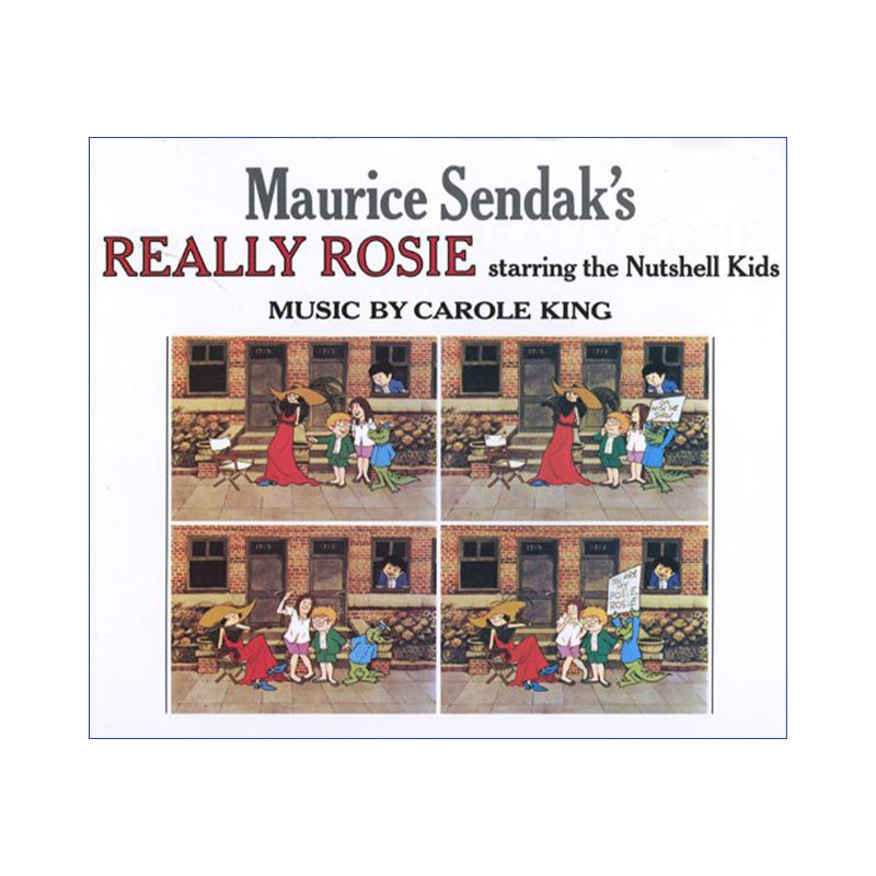 英文原版 Maurice Sendak's Really Rosie Really Rosie Starring the Nutshell Kids 真实的罗西 英文版 进口书籍