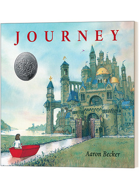 英文原版 Aaron Becker's Wordless Trilogy 01 Journey 不可思议的旅程三部曲01 儿童旅游主题精装绘本 凯迪克奖得主 英文版