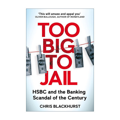 英文原版 Too Big to Jail 汇丰全球大案 大到不能进监狱 英文版 进口英语原版书籍