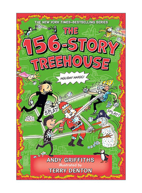 英文原版 The 156-Story Treehouse 小屁孩树屋历险记 156层树屋故事 精装 英文版 进口英语原版书籍