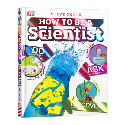 精装 DK职业技能小百科系列 科学家 How to be a Scientist 英文原版 小学生英语课外阅读 趣味科普百科 英文版进口原版书籍
