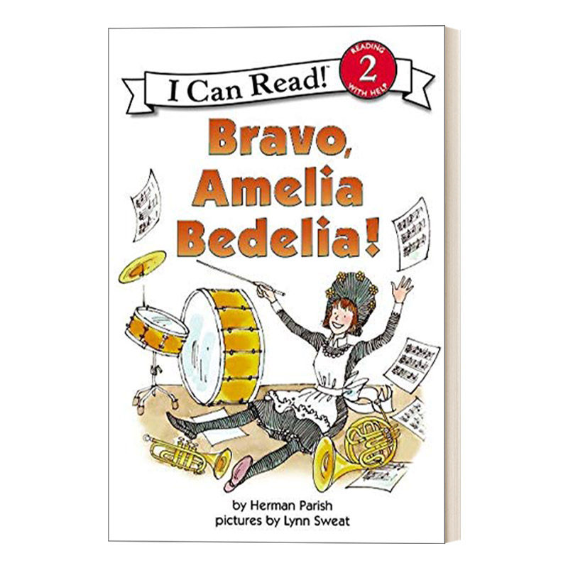 非常棒,阿米莉亚 糊涂女佣分级阅读 i can read level 2 英文版 进口