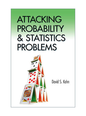 英文原版 Attacking Probability and Statistics Problems 攻击概率和统计问题 数学 David S. Kahn 英文版 进口英语原版书籍