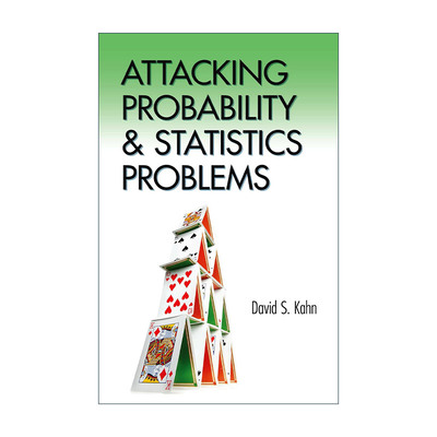 英文原版 Attacking Probability and Statistics Problems 攻击概率和统计问题 数学 David S. Kahn 英文版 进口英语原版书籍