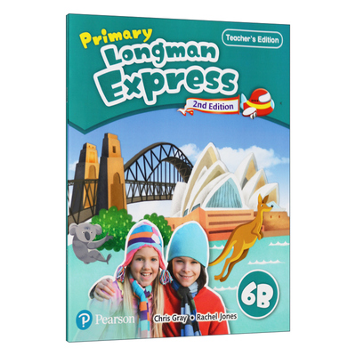 英文原版 Primary Longman Express Teacher's Edition 6B 朗文PLE小学英语六年级下册 教师用书 英文版 进口英语原版书籍