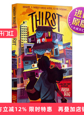 英文原版 Thirst 口渴 儿童小说 水资源 环境保护 Varsha Bajaj 英文版 进口英语原版书籍