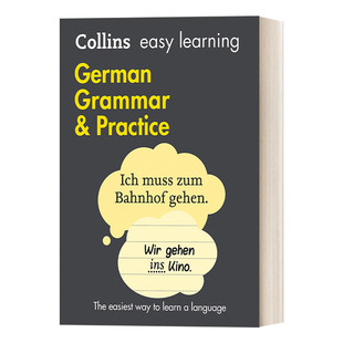 英文原版 Easy Learning German Grammar and Practice 柯林斯轻松学德语语法与训练 英文版 进口英语原版书籍