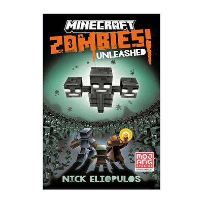 英文原版 Minecraft Zombies Unleashed 我的世界21 僵尸释放 小说 英文版 进口英语原版书籍