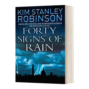 英文原版小说 Forty Signs of Rain Science in the Capital Trilogy Book 1雨的四十个征兆英文版进口英语原版书籍