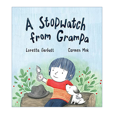 英文原版 A Stopwatch from Grampa 爷爷的秒表 精装绘本 生命与死亡主题 儿童情绪处理 英文版 进口英语原版书籍