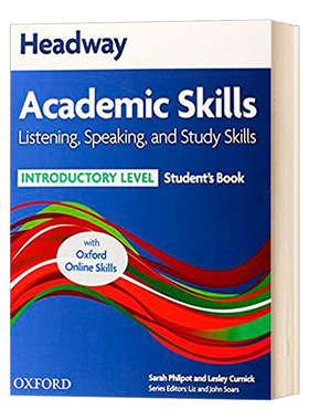 英文原版 HEADWAY Introductory Academic Skills 牛津HEADWAY 学术英语学习技巧-听说 英文版