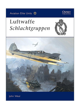 英文原版 Luftwaffe Schlachtgruppen 德国空军地面攻击大队 航空精锐部队系列 英文版 进口英语原版书籍