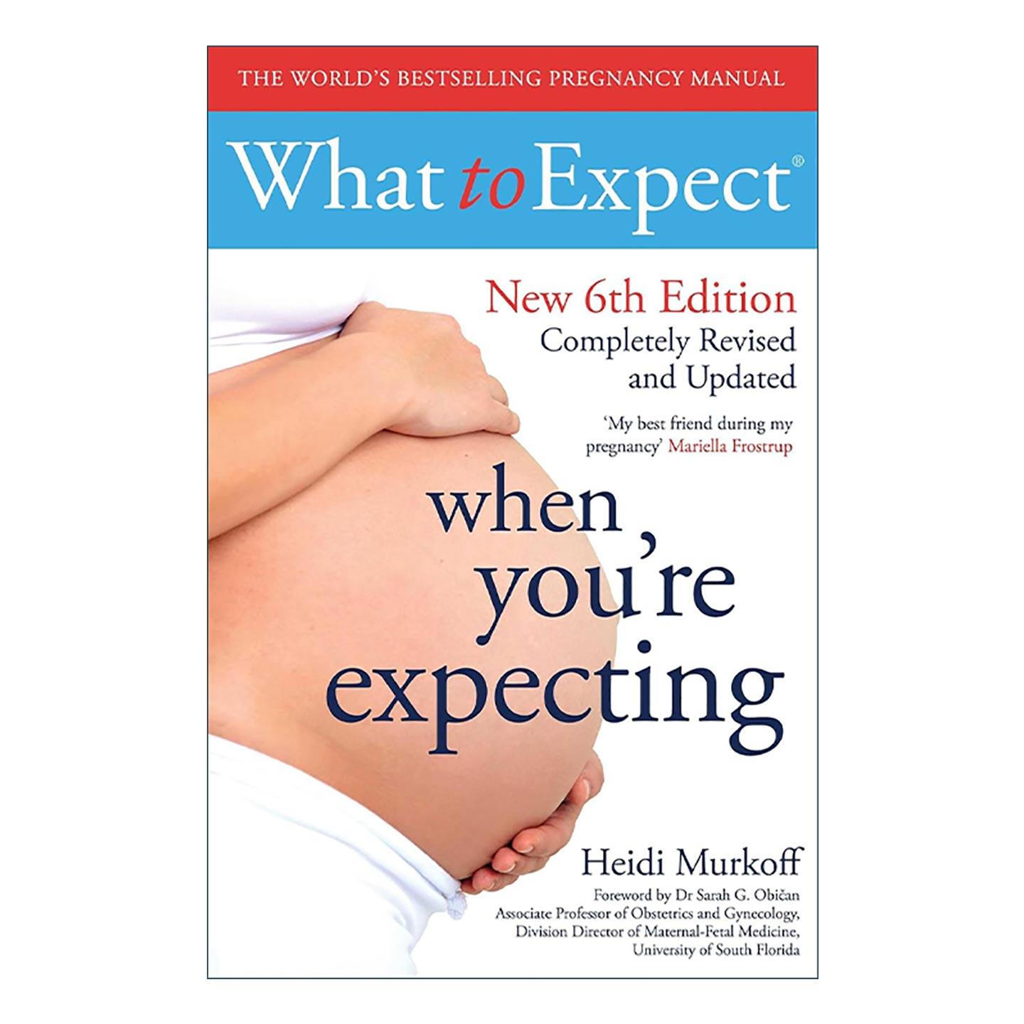 英文原版 What to Expect When You're Expecting 海蒂怀孕大百科 第6版 英文版 进口英语原版书籍