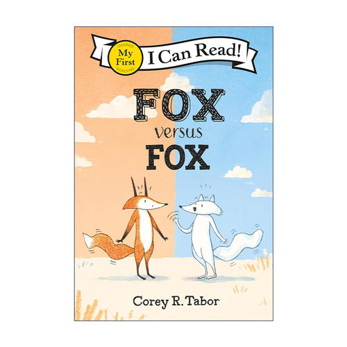 英文原版 Fox versus Fox 狐狸对阵狐狸  My First I Can Read分级阅读 英文版 进口英语原版书籍
