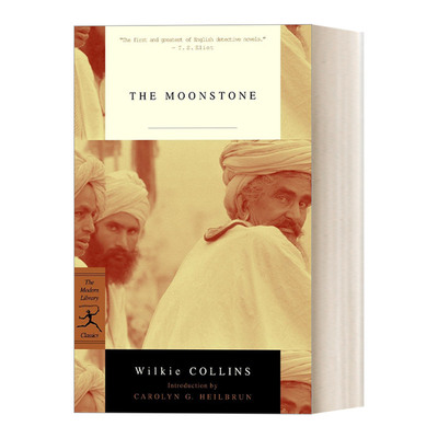 英文原版 The Moonstone 月亮宝石 Wilkie Collins威尔基·柯林斯 兰登书屋现代图书馆经典系列 英文版 进口英语原版书籍