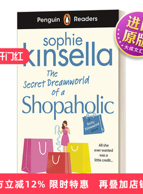 英文原版 Penguin Readers Level 3 The Secret Dreamworld 企鹅分级阅读3 购物狂的秘密梦想世界 英文版 进口英语原版书籍