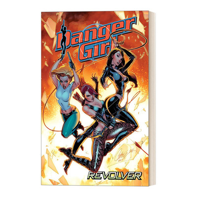 英文原版 Danger Girl Revolver 危险女孩 左轮手枪 IDW漫画 Andy Hartnell 英文版 进口英语原版书籍