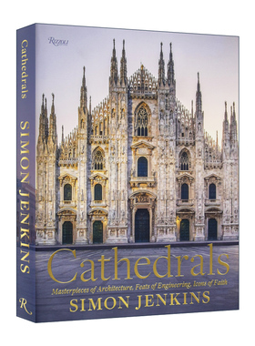 英文原版 Cathedrals 大教堂 建筑工程信仰 英格兰简史 欧洲简史作者西蒙詹金斯Simon Jenkins 英文版 进口英语原版书籍