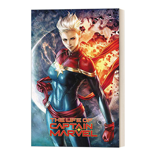 英文原版 The Life of Captain Marvel 漫威惊奇队长的诞生 漫威漫画周边科幻机战冒险小说 英文版 进口英语原版书籍