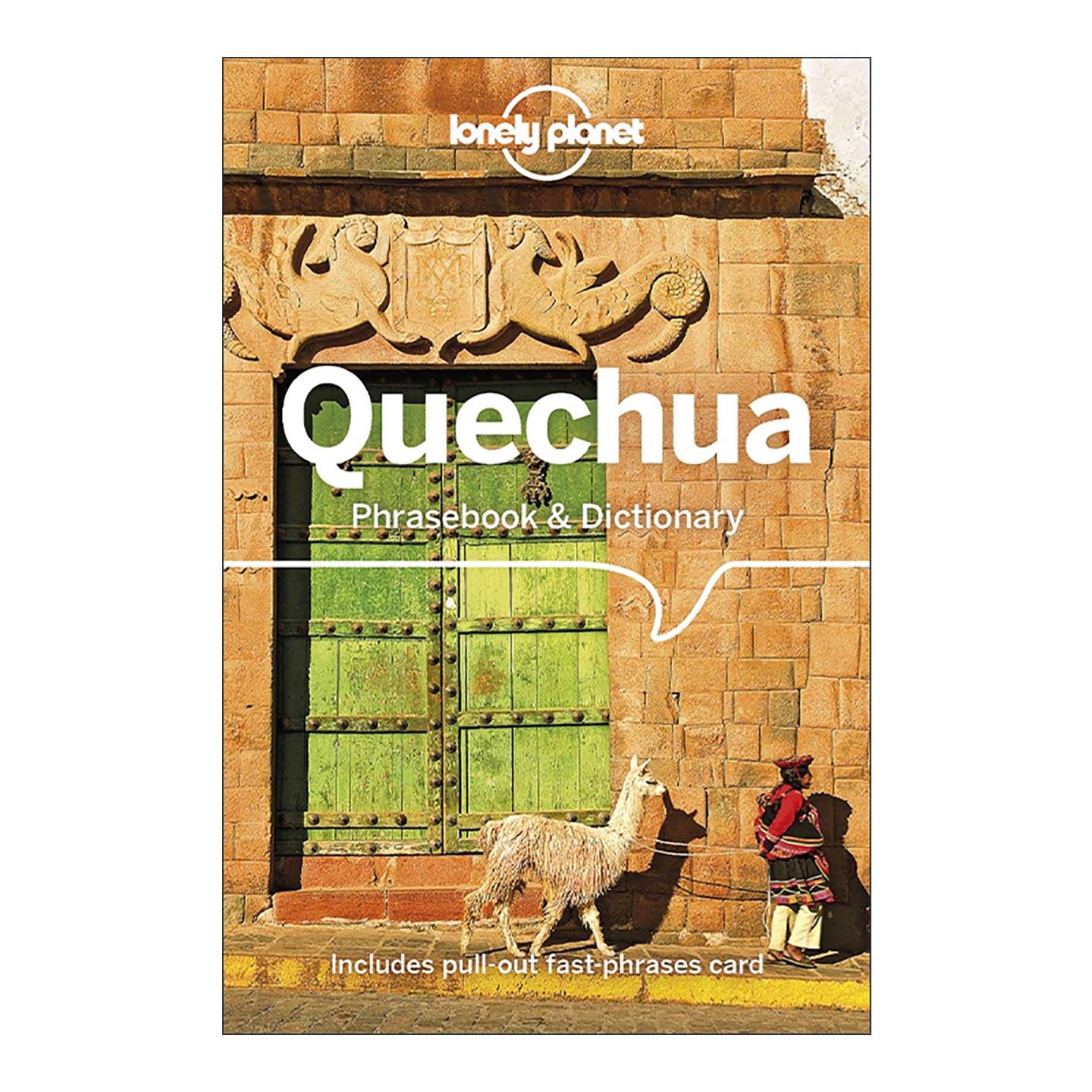 英文原版 Lonely Planet Quechua Phrasebook and Dictionary 孤独星球南美洲克丘亚语常用语手册及词典 第5版 进口英语原版书籍