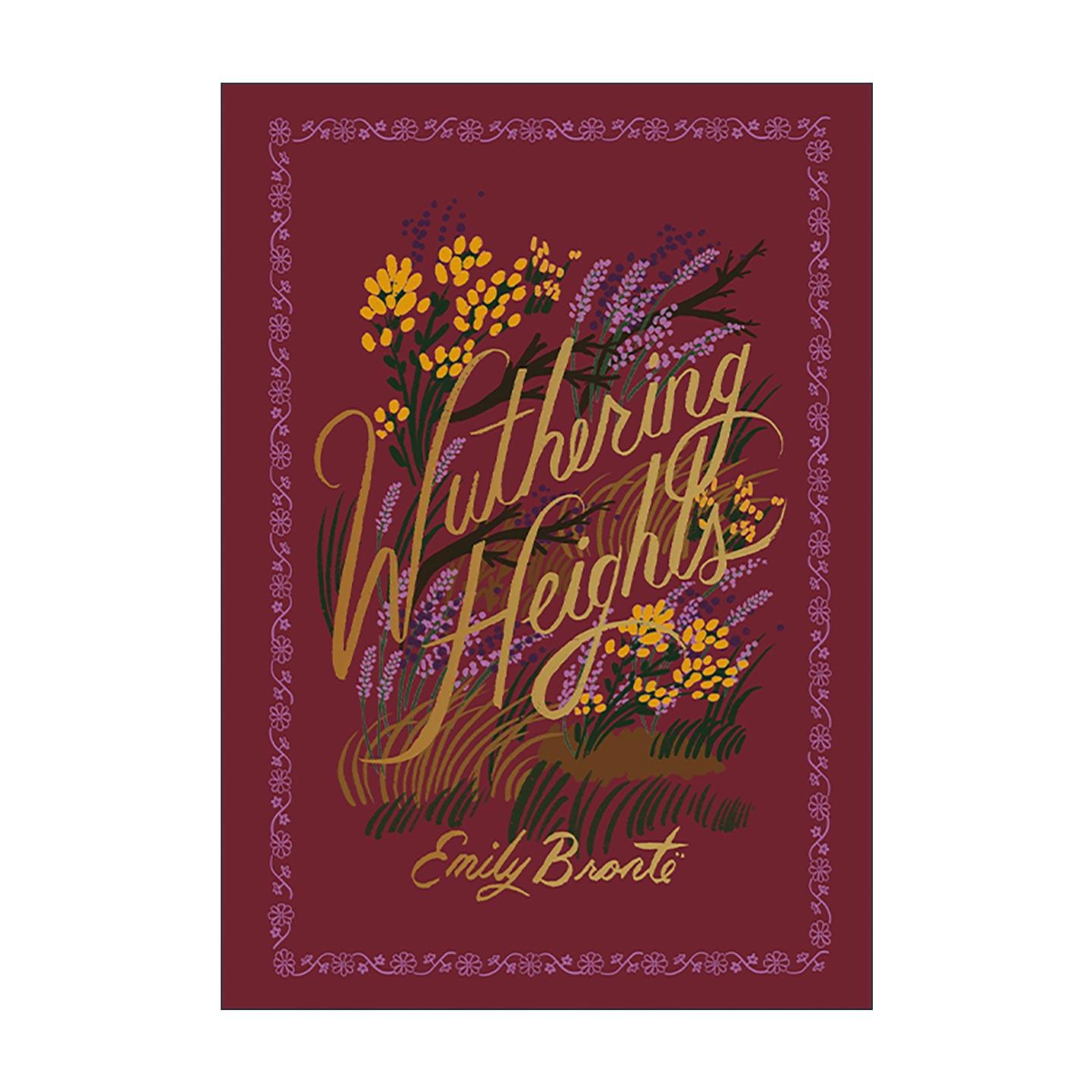 英文原版 Wuthering Heights 呼啸山庄 Puffin in Bloom精装海雀繁花经典 英文版 进口英语原版书籍
