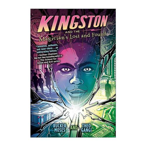英文原版 Kingston and the Magician's Lost and Found 金斯顿与魔术师失物招领处 儿童奇幻冒险小说 Rucker Moses 英文版