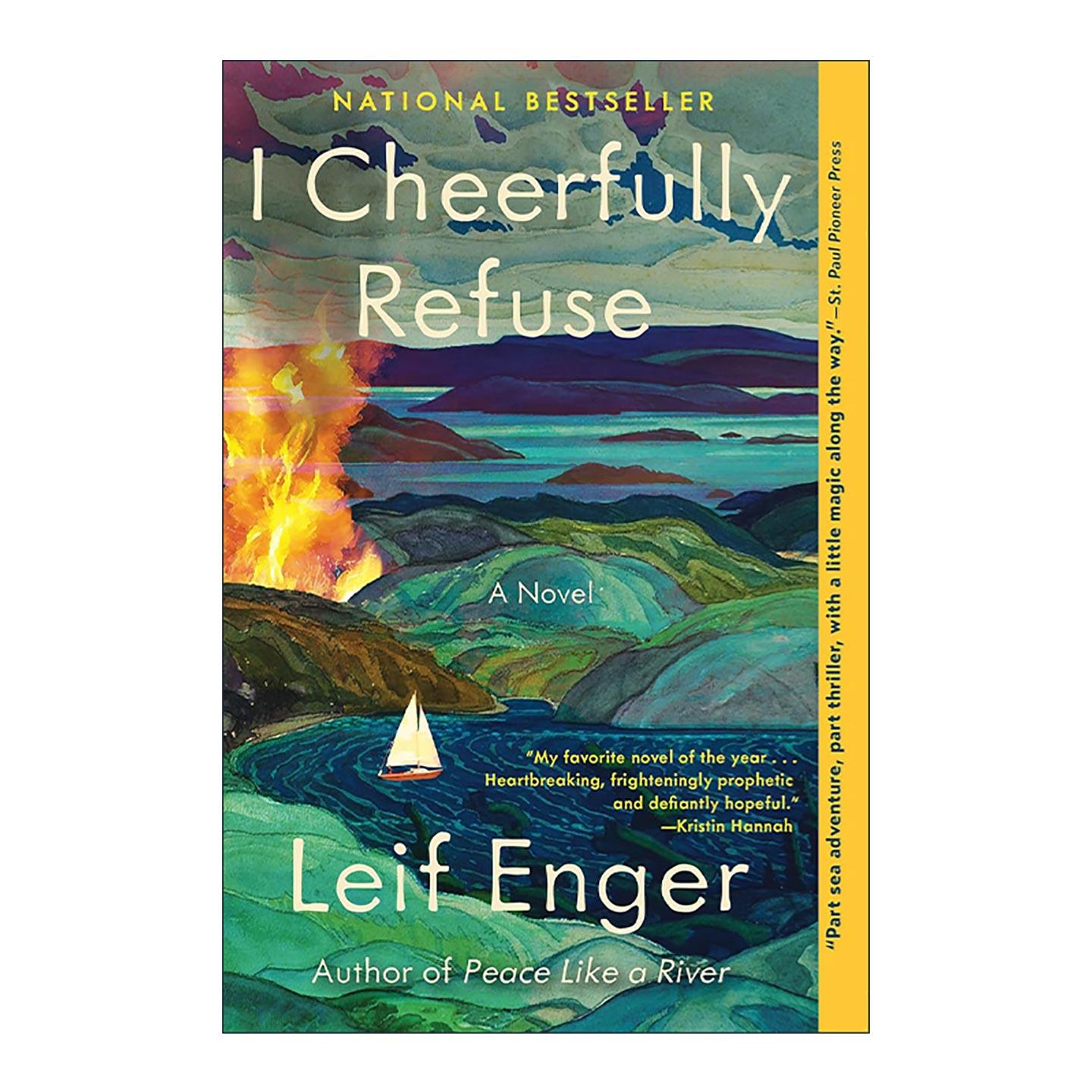 英文原版 I Cheerfully Refuse 我愉快地拒绝 乔伊斯·卡罗尔·欧茨文学奖长名单 Leif Enger 英文版 进口英语原版书籍