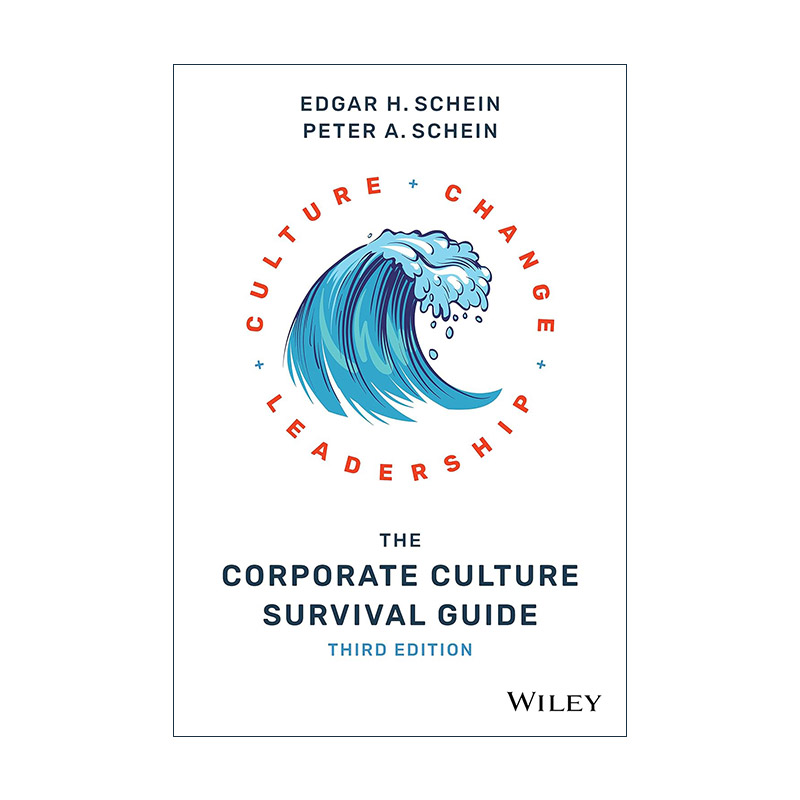 英文原版 The Corporate Culture Survival Guide 企业文化生存与变革指南 精装第3版企业文化理论之父埃德加沙因 进口英语书籍