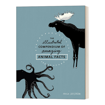 英文原版 The Illustrated Compendium of Amazing Animal Facts 你可以替我保密吗 瑞典插画师 英文版 进口英语原版书籍