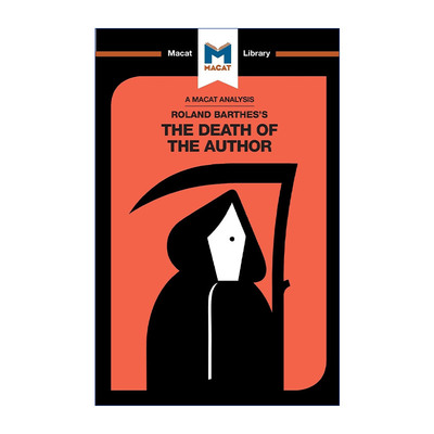 英文原版 Roland Barthes's The Death of the Author 罗兰巴特 作者之死 MACAT解读系列 英文版 进口英语原版书籍