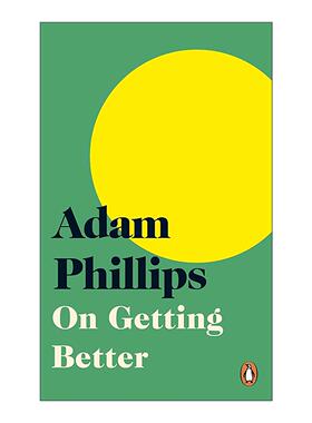 英文原版 On Getting Better 关于变得更好 亚当·菲利普斯 英文版 进口英语原版书籍