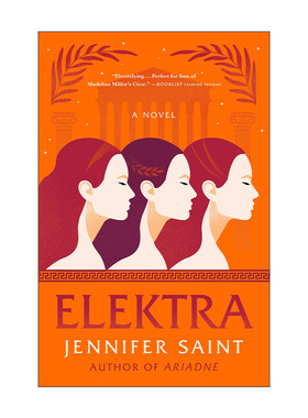 英文原版 Elektra 厄勒克特拉 Jennifer Saint新作 古希腊神话小说 英文版 进口英语原版书籍