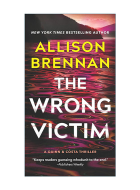 英文原版 The Wrong Victim 错误的受害者 奎恩警探与科斯塔特工系列 惊悚悬疑小说 英文版 进口英语原版书籍