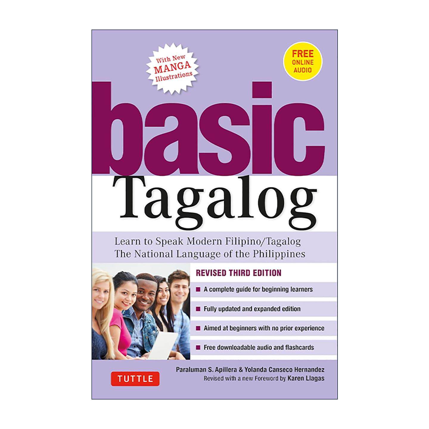 英文原版 Basic Tagalog 基本菲律宾语 第三修订版 含在线音频 Tuttle 英文版 进口英语原版书籍