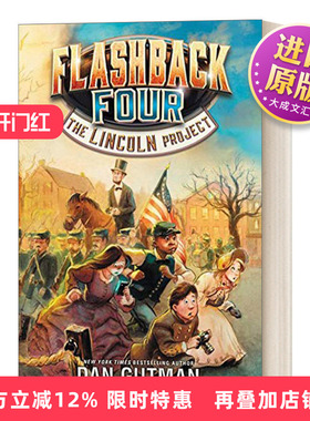 英文原版 Flashback Four 1 The Lincoln Project 林肯项目 英文版 进口英语原版书籍