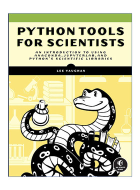 英文原版 Python Tools for Scientists 给科学家的Python工具 使用Anaconda JupyterLab和Python科学库导论 英文版 进口书籍